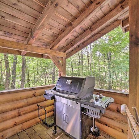 Cozy Lake Toxaway Cabin With Deck, Fire Pit And Grill! Exterior foto