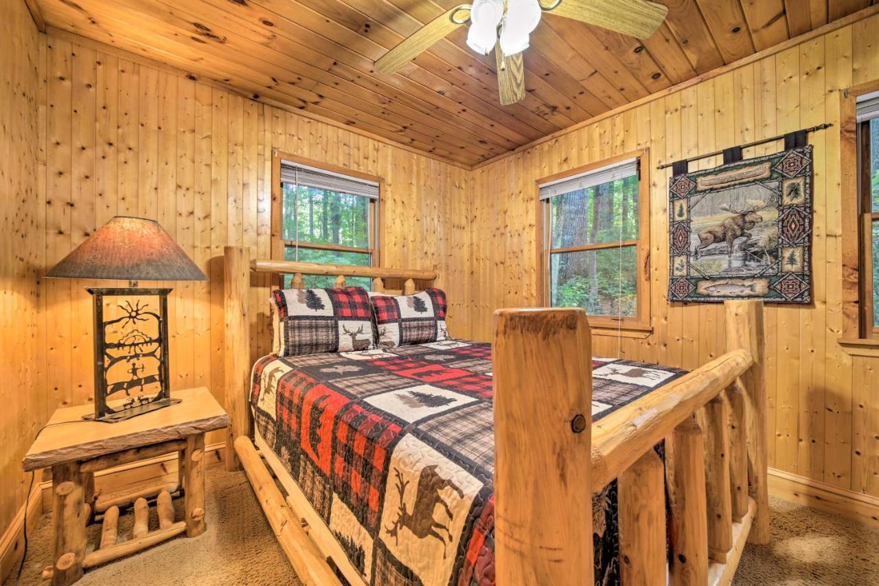 Cozy Lake Toxaway Cabin With Deck, Fire Pit And Grill! Exterior foto