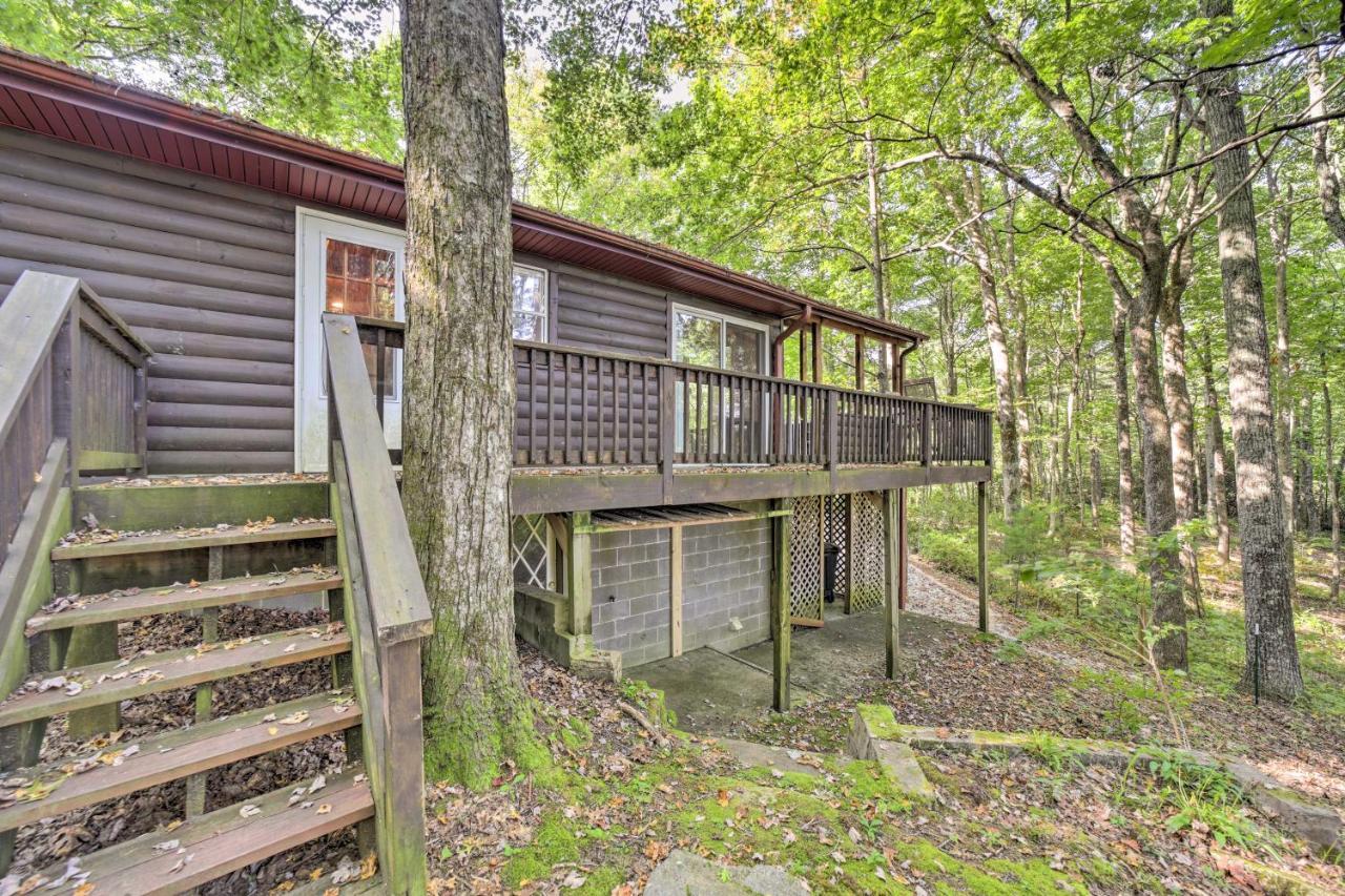 Cozy Lake Toxaway Cabin With Deck, Fire Pit And Grill! Exterior foto